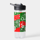Christmas Water Bottle – White Ornaments ウォーターボトル (右面)