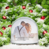 Christmas Wedding Photo Happily Ever After Custom (クリスマス)