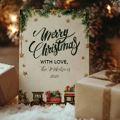 Christmas Whimsical Toy Express シーズンカード