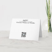 Christmas Whiskers & Wrinkles Card シーズンカード (裏面)