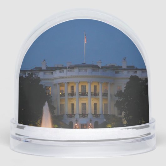 Christmas White House at Night in Washington DC (正面)