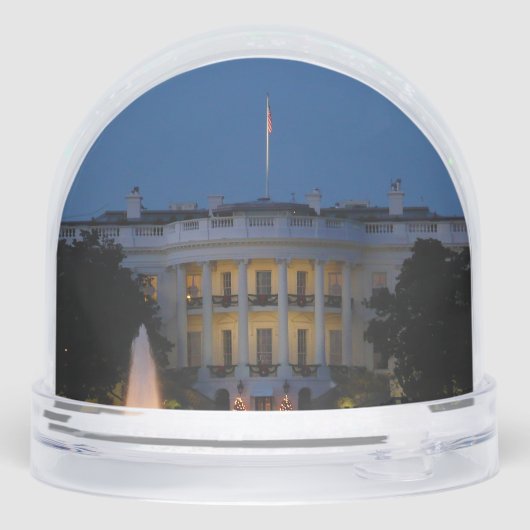 Christmas White House at Night in Washington DC (裏面)