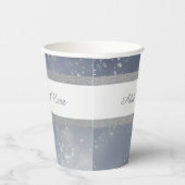 Christmas White Snowflakes 紙コップ (右)