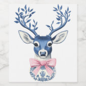 Christmas Wine Bottle Label ワインラベル (シングルラベル)