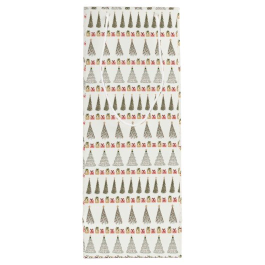Christmas Wine Gift Bag ワインギフトバッグ (裏面)