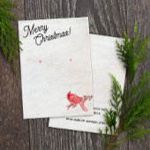 Christmas Winter Cardinal Earring Jewelry Display