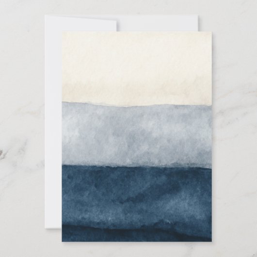 christmas winter cozy boy turning two 招待状 (裏面)