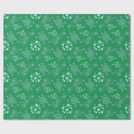 Christmas Winter Hanukkah Snowflake design  ラッピングペーパー