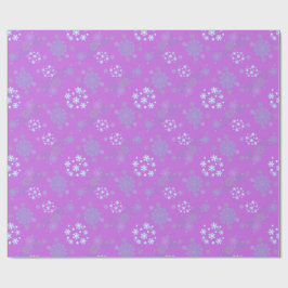 Christmas Winter Hanukkah Snowflake design  ラッピングペーパー