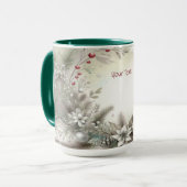 Christmas Winter Holiday Mug マグカップ (正面左)