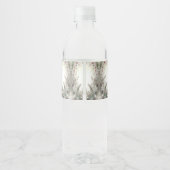 Christmas Winter Holiday Water Bottle Label ペットボトルラベル (裏面)