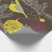 Christmas winter pattern ラッピングペーパー (角)