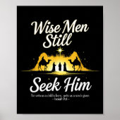 Christmas Wise Men Still Seek Him 3 Kings Religiou ポスター (正面)