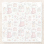 Christmas Wishes ガラスコースター (裏面)