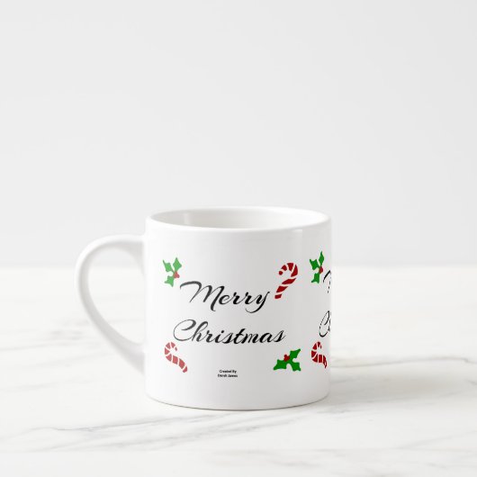 Christmas Wishes Espresso Mug エスプレッソカップ (左)