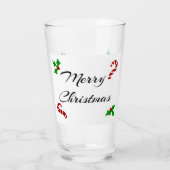 Christmas Wishes Glass Tumbler タンブラーグラス (裏面)