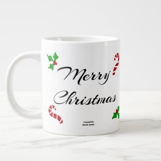 Christmas Wishes Jumbo Mug ジャンボコーヒーマグカップ (左)