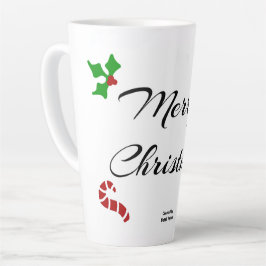 Christmas Wishes Large Latte Mug カフェラテマグ