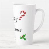 Christmas Wishes Large Latte Mug カフェラテマグ (右)