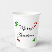 Christmas Wishes Paper Cups 紙コップ (裏面)