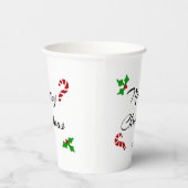 Christmas Wishes Paper Cups 紙コップ (右)