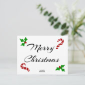 Christmas Wishes Postcard シーズンポストカード (スタンド正面)