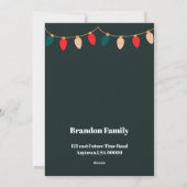 Christmas Wishing Holiday Card シーズンカード (裏面)