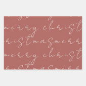 Christmas woodland animals wrapping paper  ラッピングペーパーシート (正面3)