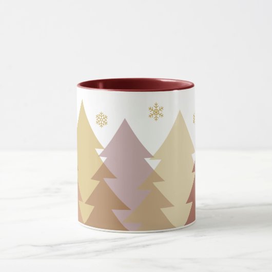 Christmas Woodlands Coffee Mug マグカップ (中央)