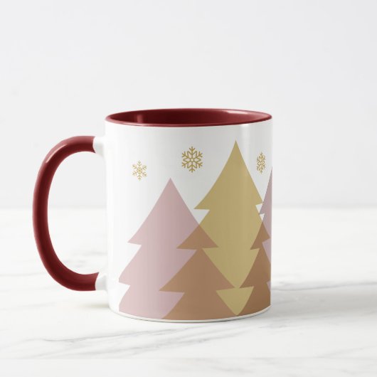 Christmas Woodlands Coffee Mug マグカップ (左)