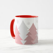 Christmas Woodlands Coffee Mug マグカップ (正面左)