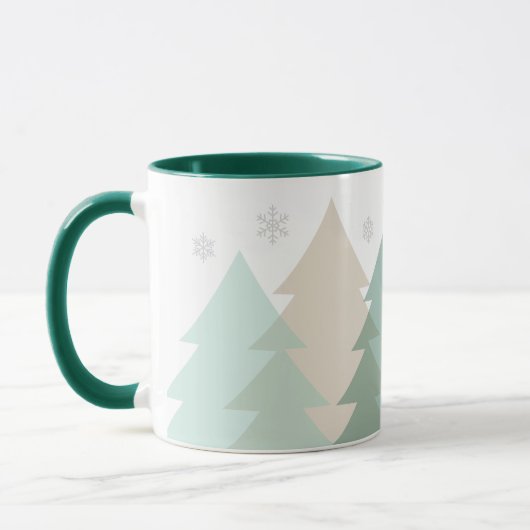 Christmas Woodlands Coffee Mug マグカップ (左)