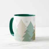Christmas Woodlands Coffee Mug マグカップ (正面左)
