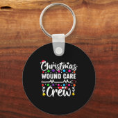 Christmas Wound Care Crew Nurse Xmas Nursing Rn Lp キーホルダー (正面)