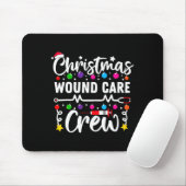 Christmas Wound Care Crew Nurse Xmas Nursing Rn Lp マウスパッド (マウス)