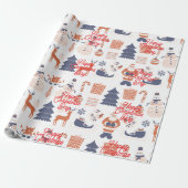 Christmas Wraping Paper ラッピングペーパー (アンロールド)