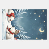 Christmas wrapping paper ラッピングペーパーシート (正面2)