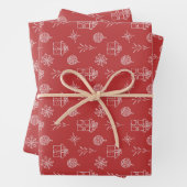 Christmas wrapping paper ラッピングペーパーシート (インサイチュ)