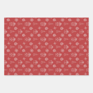 Christmas wrapping paper  ラッピングペーパーシート
