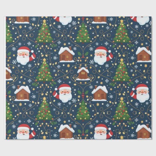 Christmas Wrapping Paper ラッピングペーパー (フラット)