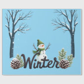 Christmas Wrapping Paper ラッピングペーパー (フラット)