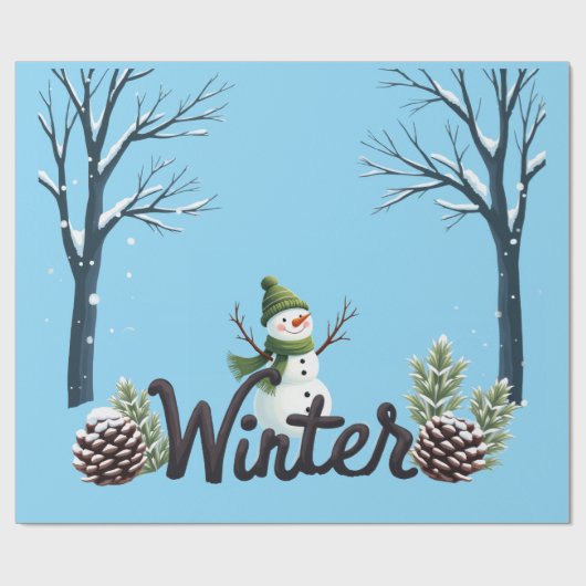 Christmas Wrapping Paper ラッピングペーパー (フラット)