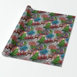 Christmas Wrapping Paper ラッピングペーパー