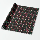 Christmas wrapping paper ラッピングペーパー (アンロールド)