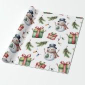 Christmas Wrapping Paper ラッピングペーパー (アンロールド)