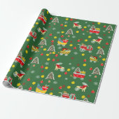 Christmas Wrapping Paper ラッピングペーパー (アンロールド)