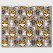 Christmas wrapping paper ラッピングペーパー (フラット)