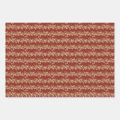 Christmas wrapping paper 3 flat sheet  ラッピングペーパーシート (正面2)