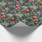 Christmas Wrapping Paper Art Nouveau Style  ラッピングペーパー (角)