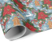 Christmas Wrapping Paper Festive Holiday Elegance  ラッピングペーパー (ロールコーナー)